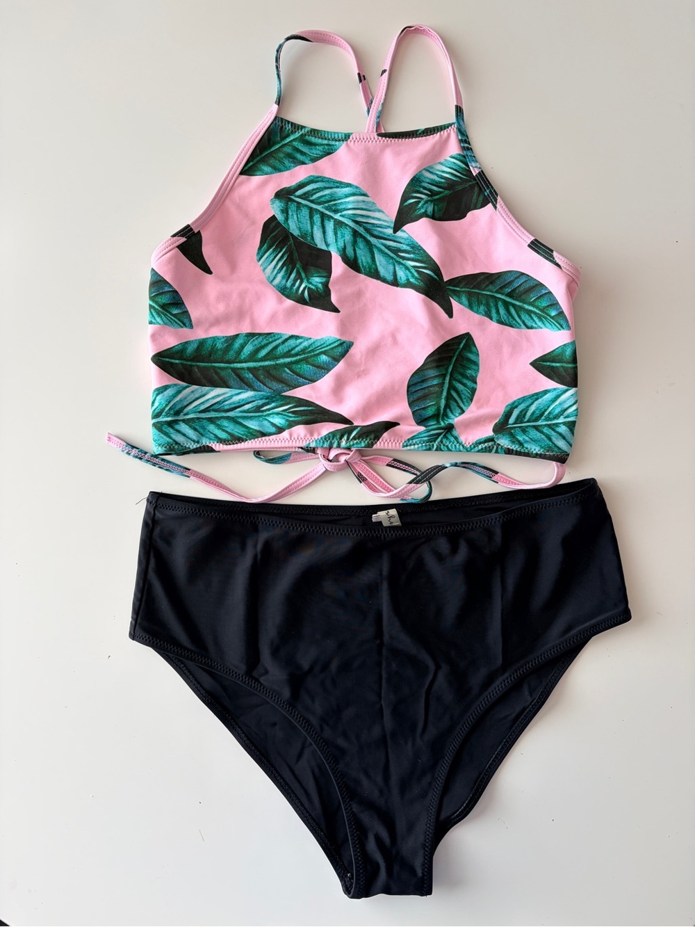 High Wasted Bikini Set, Size L